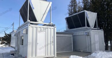 発電設備搭載用コンテナハウスJIS鋼材確認申請対応