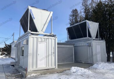発電設備搭載用コンテナハウスJIS鋼材確認申請対応